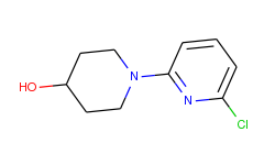 1-(6-chloro-2-pyridinyl)-4-piperidinol