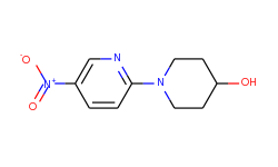 1-[5-nitropyridin-2-yl]piperidine-4-ol
