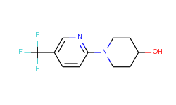 1-[5-(trifluoromethyl)pyridin-2-yl]piperidine-4-ol