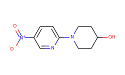 1-[5-nitropyridin-2-yl]piperidine-4-ol
