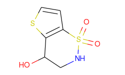 3,4-dihydro-2h-thieno[2,3-e][1,2]thiazin-4-ol 1,1-dioxide