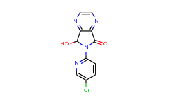 6-(5-chloropyrid-2-yl)-5-hydroxy-7-oxo-5,6-dihydro-pyrrolo-(3,4b) pyrazime