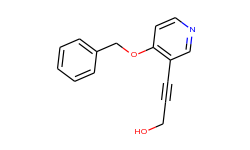 3-(4-(benzyloxy)pyridin-3-yl)prop-2-yn-1-ol