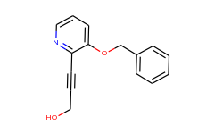 3-(3-(benzyloxy)pyridin-2-yl)prop-2-yn-1-ol