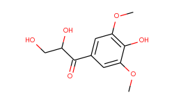 2,3-Dihydroxy-1-(4-hydroxy-3,5-dimethoxyphenyl)propan-1-one