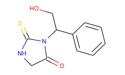 3-(2-hydroxy-1-phenylethyl)-2-thioxotetrahydro-4h-imidazol-4-one