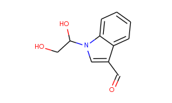 1-(1,2-dihydroxyethyl)-1h-indole-3-carbaldehyde