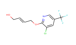 4-{[3-chloro-5-(trifluoromethyl)-2-pyridinyl]oxy}-2-buten-1-ol