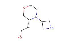 (r)-2-(4-(azetidin-3-yl)morpholin-3-yl)ethanol