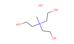 tris(2-hydroxyethyl)methylammonium hydroxide