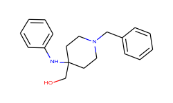 1-benzyl-4-(phenylamino)piperidine-4-methanol