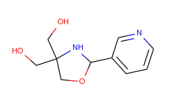 (4-hydroxymethyl-2-(pyridin-3-yl)-oxazolidin-4-yl)-methanol