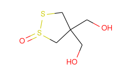 1,2-Dithiolane-4,4-dimethanol, 1-oxide