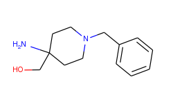 4-Piperidinemethanol, 4-amino-1-(phenylmethyl)-