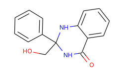 2-(hydroxymethyl)-2-phenyl-2,3-dihydro-4(1h)-quinazolinone