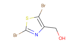 2,5-dibromo-4-(hydroxymethyl)thiazole