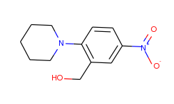 (5-nitro-2-piperidinophenyl)methanol