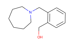 [2-(1-azepanylmethyl)phenyl]methanol