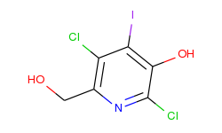 2,5-dichloro-6-(hydroxymethyl)-4-iodopyridin-3-ol