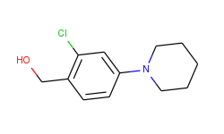 (2-chloro-4-piperidinophenyl)methanol