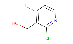 (2-chloro-4-iodopyridin-3-yl)methanol