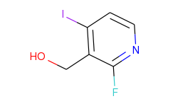 2-fluoro-3-(hydroxymethyl)-4-iodopyridine