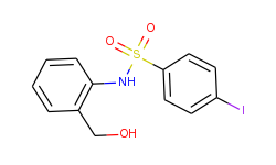 n-[2-(hydroxymethyl)phenyl]-4-iodobenzenesulfonamide