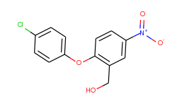 [2-(4-chlorophenoxy)-5-nitrophenyl]methanol