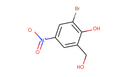 2-bromo-6-(hydroxymethyl)-4-nitrobenzenol