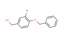 [4-(benzyloxy)-3-bromophenyl]methanol