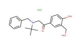 2-[Benzyl(tert-butyl)amino]-1-[4-hydroxy-3-(hydroxymethyl)phenyl]ethanone HCl