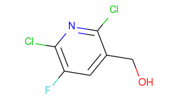 2,6-dichloro-5-fluoro-3-(hydroxymethyl)pyridine