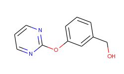 [3-(2-pyrimidinyloxy)phenyl]methanol