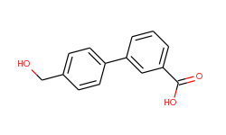 4-(hydroxymethyl)biphenyl-3-carboxylic acid