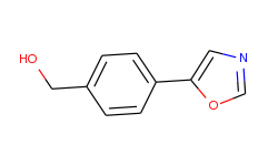 [4-(1,3-oxazol-5-yl)phenyl]methanol