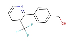{4-[3-(trifluoromethyl)-2-pyridinyl]-phenyl}methanol