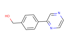 [4-(2-pyrazinyl)phenyl]methanol