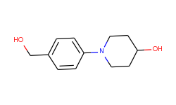 1-(4-hydroxymethylphenyl)piperidin-4-ol