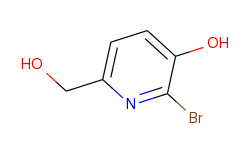2-bromo-6-(hydroxymethyl)-3-pyridinol