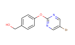 [4-(5-bromopyrimidin-2-yloxy)phenyl]methanol