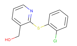 {2-[(2-chlorophenyl)sulfanyl]-3-pyridinyl}methanol