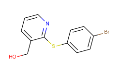 {2-[(4-bromophenyl)sulfanyl]-3-pyridinyl}methanol