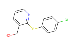 {2-[(4-chlorophenyl)sulfanyl]-3-pyridinyl}methanol