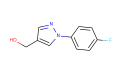 [1-(4-fluorophenyl)-1h-pyrazol-4-yl]methanol