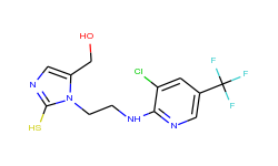 [1-(2-{[3-chloro-5-(trifluoromethyl)-2-pyridinyl]-amino}ethyl)-2-sulfanyl-1h-imidazol-5-yl]methanol