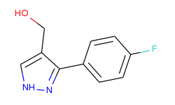 [3-(4-fluorophenyl)-1h-pyrazol-4-yl]methanol