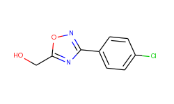 [3-(4-chlorophenyl)-1,2,4-oxadiazol-5-yl]methanol