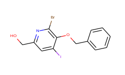 [5-(benzyloxy)-6-bromo-4-iodo-2-pyridinyl]methanol