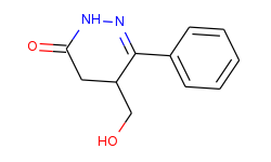 5-(hydroxymethyl)-6-phenyl-4,5-dihydro-3(2h)-pyridazinone