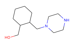 [2-(1-piperazinylmethyl)cyclohexyl]methanol